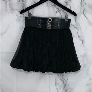 Black skirt